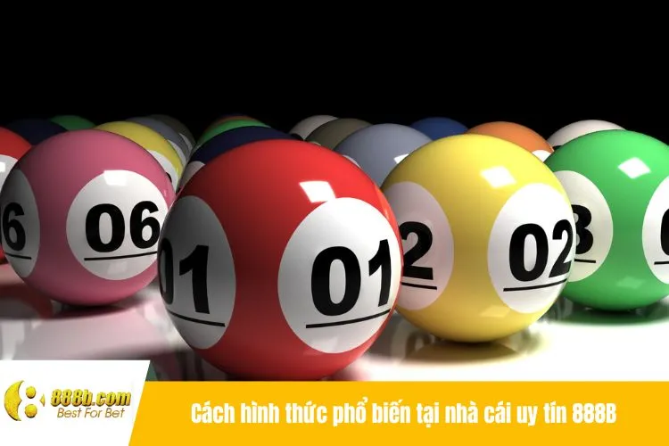 Cách hình thức phổ biến tại nhà cái uy tín 888B